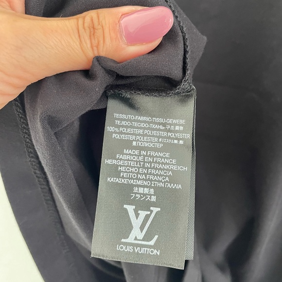 Louis Vuitton black T-shirt size M new one - Picture 7 of 8